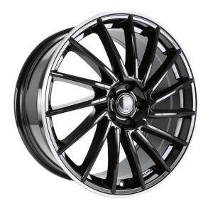 Diewe Briosa Nero machined Wheel 19 inch 5x112 bolt circle