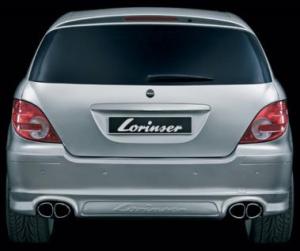 Lorinser tailpipe cover set  fits for Mercedes R-Klasse