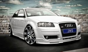 Front lip spoiler fits for Audi A3 8P Sportback