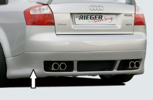 Rear apron, Sedan Rieger Tuning fits for Audi A4 B6/B7