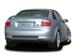 Rear apron inclusive rear muffler,Caractere Tuning fits for Audi A4 B6/B7