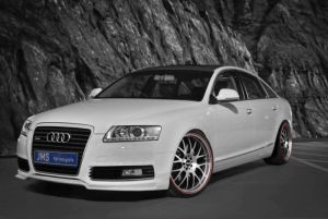 front lip spoiler racelook jms exclusiv line  fits for Audi A6 4F