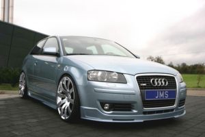 Front lip spoiler exlusive line jms racelook fits for Audi A3 8P