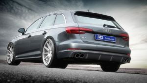 rear diffuser jms racelook fits for Audi A4 B9