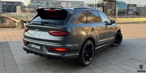 Larte trunk spoiler fits for Bentley Bentayga