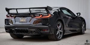 Larte rear diffuser V3 Chevrolet Corvette C8