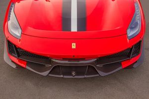 Capristo front spoiler 4-piece fits for Ferrari 488 Pista