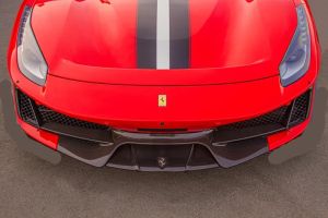 Capristo front spoiler 4-piece fits for Ferrari 488 Pista