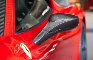 Capristo External mirrors (set of 2) shiny fits for Ferrari 488 GTS