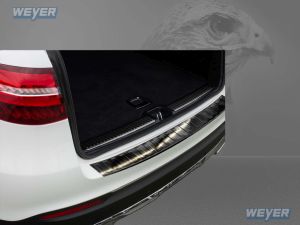 Weyer stainless steel rear bumper protection fits for MERCEDES GLCX 253