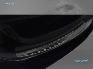 Weyer stainless steel rear bumper protection fits for MERCEDES C-KlasseW205