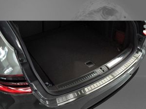 Weyer stainless steel rear bumper protection fits for PORSCHE Macan