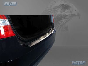 Weyer stainless steel rear bumper protection fits for MERCEDES E KlasseW 212