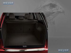 Weyer stainless steel rear bumper protection fits for MERCEDES E KlasseW 212