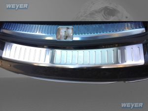 Weyer stainless steel rear bumper protection fits for MERCEDES C KlasseW 205