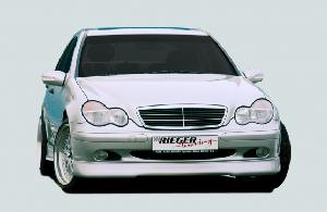 Rieger front spoiler lip  fits for Mercedes C-Klasse W203