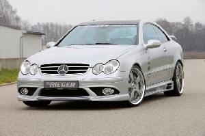 Rieger side skirt set  fits for Mercedes CLK W209