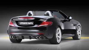 Piecha Quaddro rear tips Mercedes SLC R172