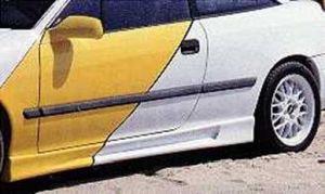 JMS side skirt set Racelook fits for Opel Calibra