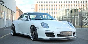 Moshammer front lip spoiler FL fits for Porsche 911/997