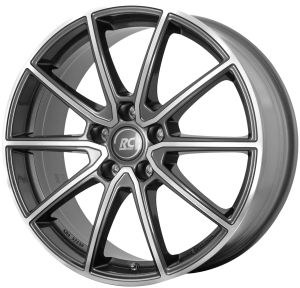 RC RC32 Himalaya Grey full polished (HGVP) Wheel 7,5x17 - 17 inch 5x108 bolt circle