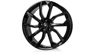 RC RC34 black glossy Wheel 7x17 - 17 inch 5x108 bolt circle