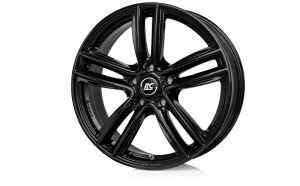 RC RC27 black Wheel 6X16 - 16 inch 5x100 bolt circle