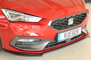 Front splitter / spoiler Rieger fits for Seat Leon KL