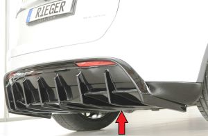 Rieger rear diffuser SG without CT fits for Tesla Model Y (003)