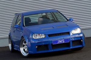 JMS bonnet Racelook incl. bad look, without cutout VW logo fits for VW Golf 4