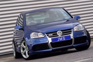 JMS front lip spoiler Racelook, two corners fits for VW Golf 5 R32