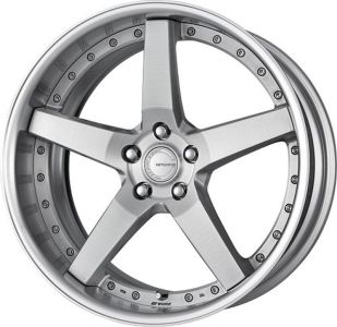 Work Wheels Gnosis GR203 silver Wheel 9x19 - 19 inch 5x118 bold circle