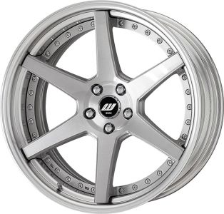 Work Wheels Zeast ST1 silver Wheel 9x20 - 20 inch 5x114.3 bold circle