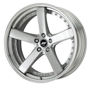 Work Wheels Zeast ST2 silver Wheel 8x20 - 20 inch 5x120 bold circle