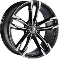 Diewe Avio NeroS machined Wheel 19 inch 5x120 bolt circle