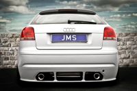 Rear apron jms racelook exclusive line  fits for Audi A3 8P