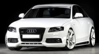 Front lip spoiler without S-Line rieger tuning fits for Audi A4 B8 ab 07