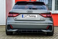 Noak rear diffuser stripes milled/diffuser fits for Audi A1 GB