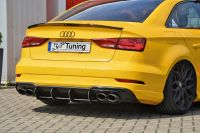 Noak rear diffuser fins fits for Audi A3 8V