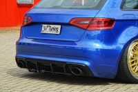 Noak rear diffuser milled  fits for Audi RS 3 8V