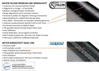 Weyer Falcon Premium wind deflector for Mercedes SL R230