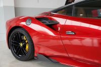 Capristo side panel in the air intake, matt finish fits for Ferrari 488 GTS