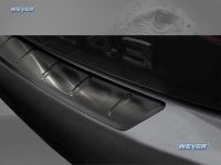 Weyer stainless steel rear bumper protection fits for MERCEDES C-KlasseC205 AMG, C43, C63