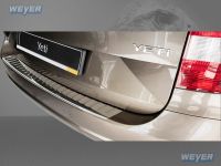 Weyer stainless steel rear bumper protection fits for SKODA Yeti5L