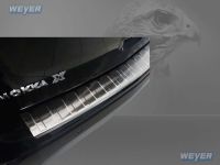 Weyer stainless steel rear bumper protection fits for OPEL MokkaX