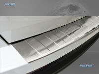 Weyer stainless steel rear bumper protection fits for SKODA Karoq