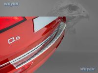 Weyer stainless steel rear bumper protection fits for AUDI Q5 + SQ58R