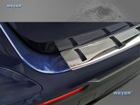 Weyer stainless steel rear bumper protection fits for MERCEDES GLCX253