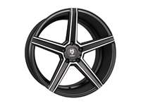 MB Design KV1 black mat polished Wheel 10.5x20 - 20 inch 5x130 bolt circle