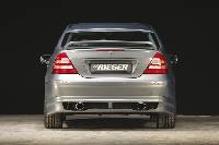 Rieger rear appron Rieger fits for Mercedes C-Klasse W203